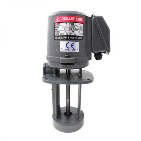 Coolant Pump 130mm Stem Length – 415vac Three Phase
