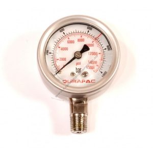 Durapac PG Series Hydraulic Pressure Gauges
