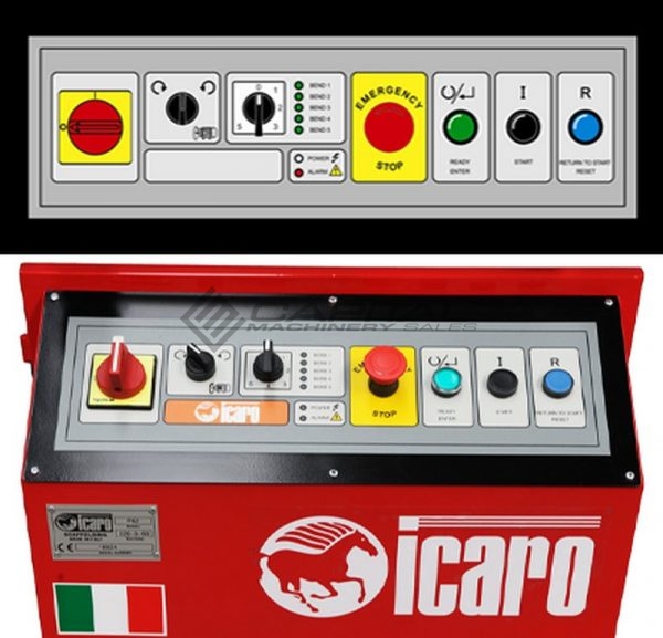 ICARO CP30/35 Combined Rebar Cutter And Bender