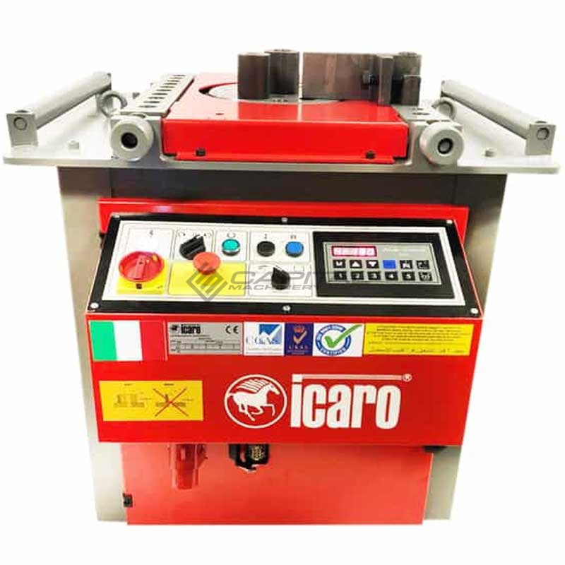 ICARO CP38/45 Combined Rebar Cutter And Bender With Digital Angle Controller