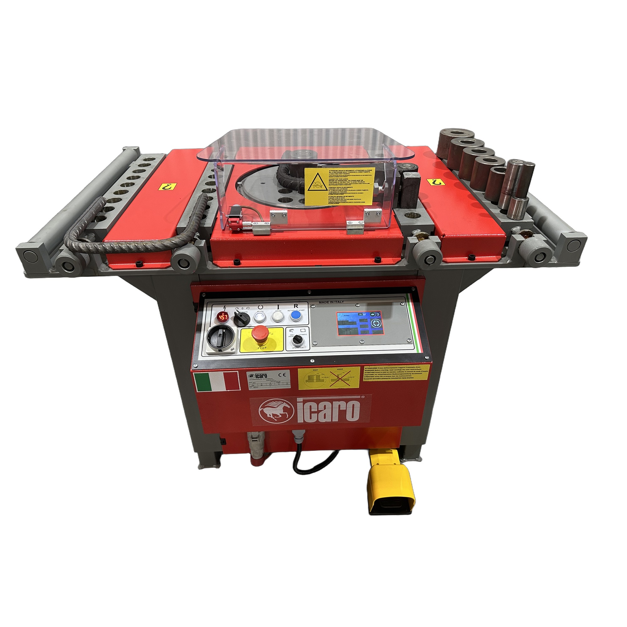ICARO P55 Rebar Bender with 2 Long Saddles ICARO P55 Rebar Bender with 2 Long Saddles