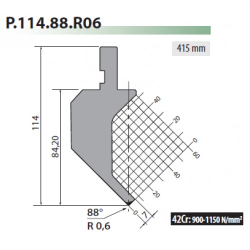P114-88-R06 Rolleri Top Tool Gooseneck
