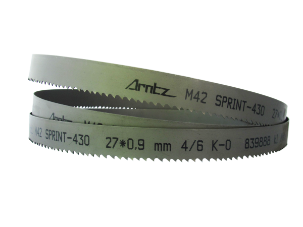 Bandsaw Blade for Bomar Model ECONOMIC 410.260 DG – Length 3800mm x Width 27mm x 0.9mm x TPI