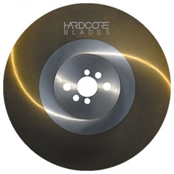 Hardcore Blade 250MM Premium Cold Saw Blade Long Lasting Cobalt Alloy With TICN Coating