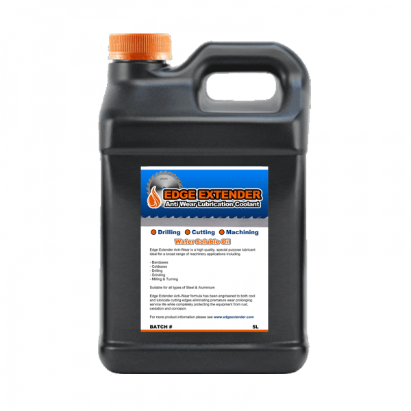 Edge Extender Bandsaw Water Soluble Cooling Oil 5L