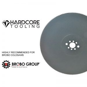 HSS Coldsaw Blade for Brobo Model Cold Saw S350D – 350mm Diameter x 2.5mm Thickness x 32mm Bore