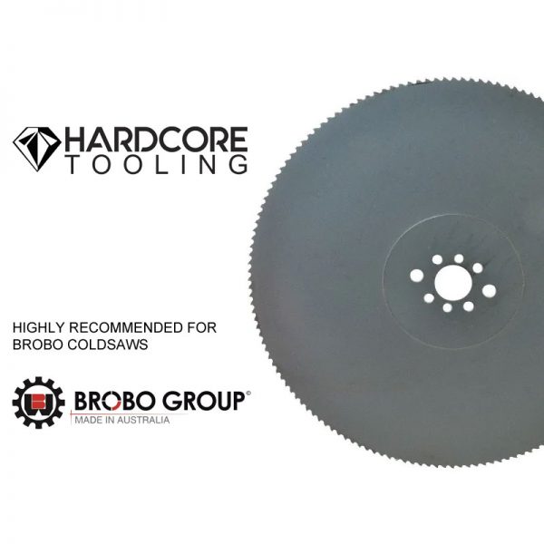 HSS Coldsaw Blade for Brobo Model Cold Saw S300D – 300mm Diameter x 2.5mm Thickness x 38mm Bore