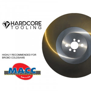 Macc Premium Premium Cold Saw Blade Long Lasting Cobalt Alloy With TICN Coating for Model Cold Saw NTS370-3 – 370mm Diameter x 2.5mm Thickness x 32mm Bore