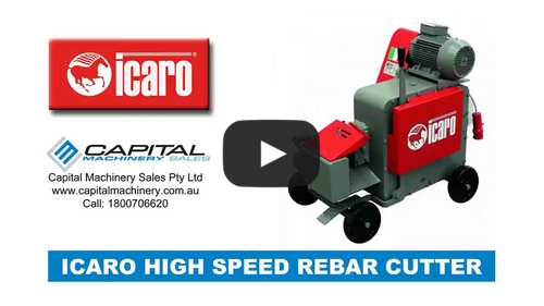Rebar Cutter Machine High Speed Icaro Machinery