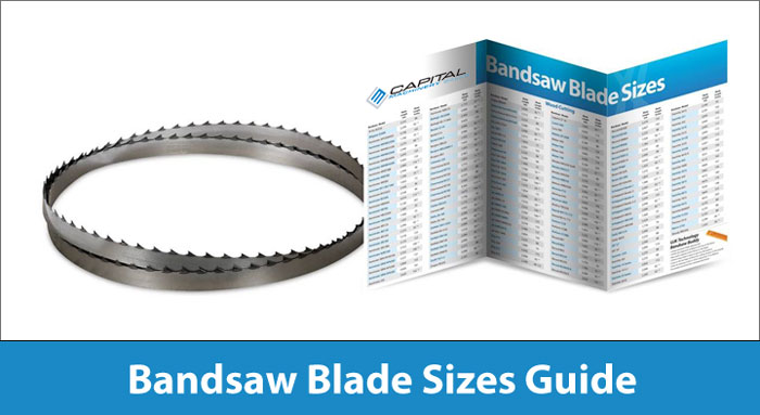 Bandsaw Blade Size Guide