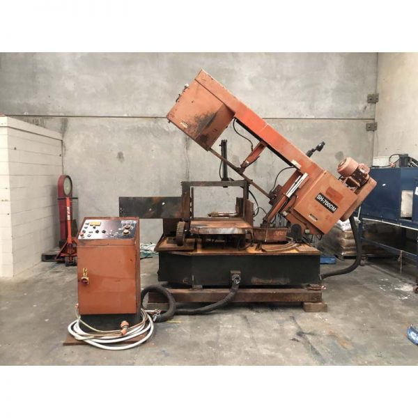 Used COSEN SH-700DM Semi Automatic Double Mitre Bandsaw