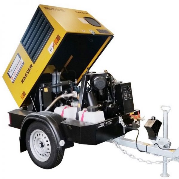 Kaeser M20 70cfm Diesel Compressor with Built-in after Cooler