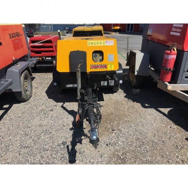 Used Kaeser M38, 130CFM Diesel Compressor with Built-in after Cooler