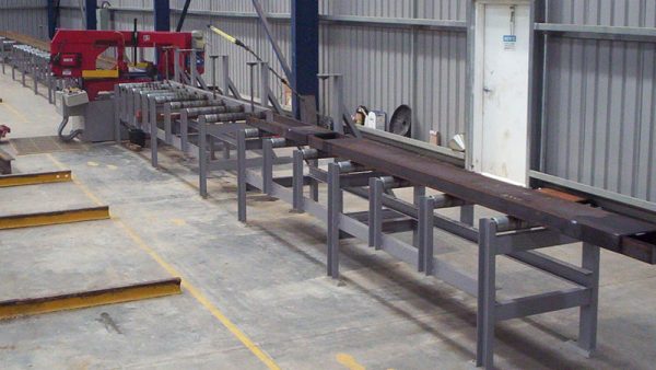 Steel Conveyor Roller 89mm Diameter x Length 605mm