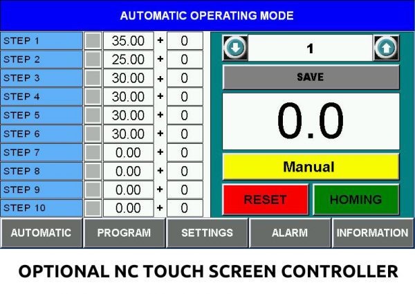 Unitech UB76 Pipe & Tube Rotary Draw Bender Machine with NC Touch Screen Controller