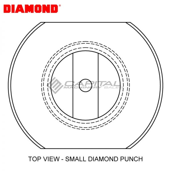 Diamond EP19V Round Die