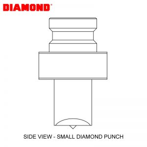 Diamond EP19V Round Punch