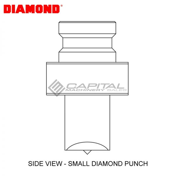 Diamond EP19V Round Punch