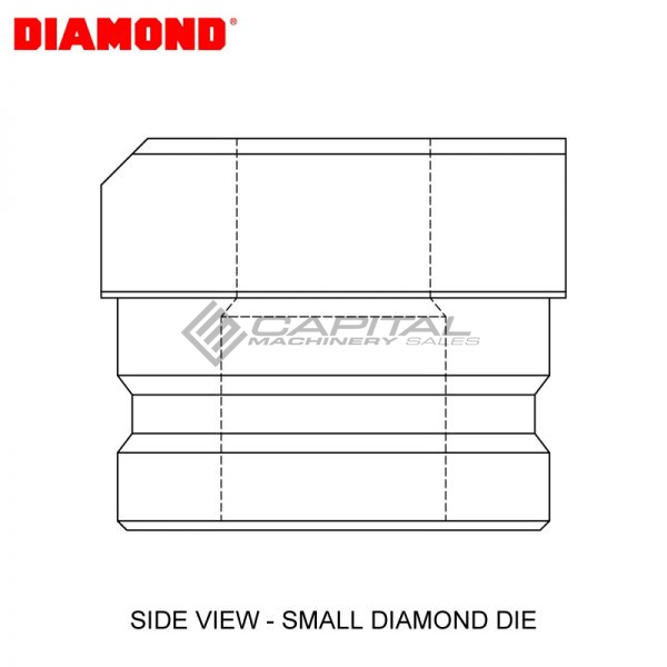 Diamond EP19V Round Die