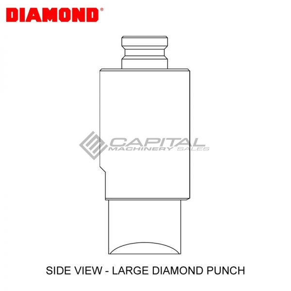 Diamond EP19V Oblong / Elongated Punch