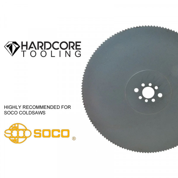 Soco Cold Saw HSS Blades for Model Cold Saw MC-370CE  – 370mm Diameter x 3mm Thickness