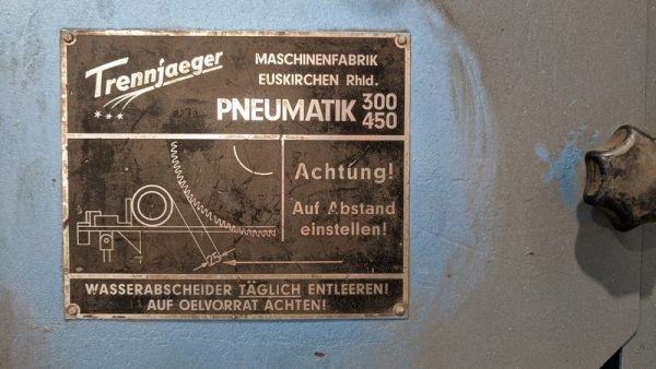 Used TRENNJAEGER High Speed Circular Metal Saw (TS01)