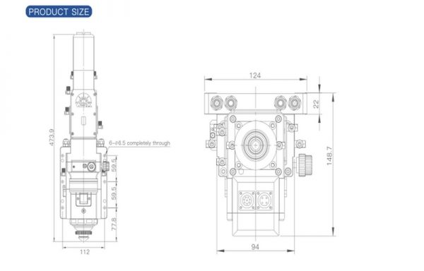 Atlantic CNC Fiber Laser Cutting Machine Type: HFLGSE3015- 3000W