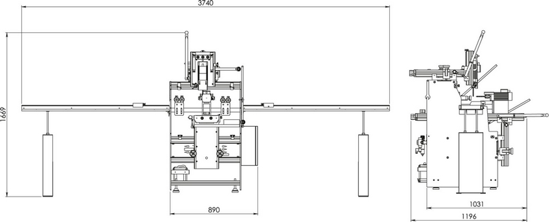 Omrm127 3 Spindle Copy Router For Aluminium Profiles 005