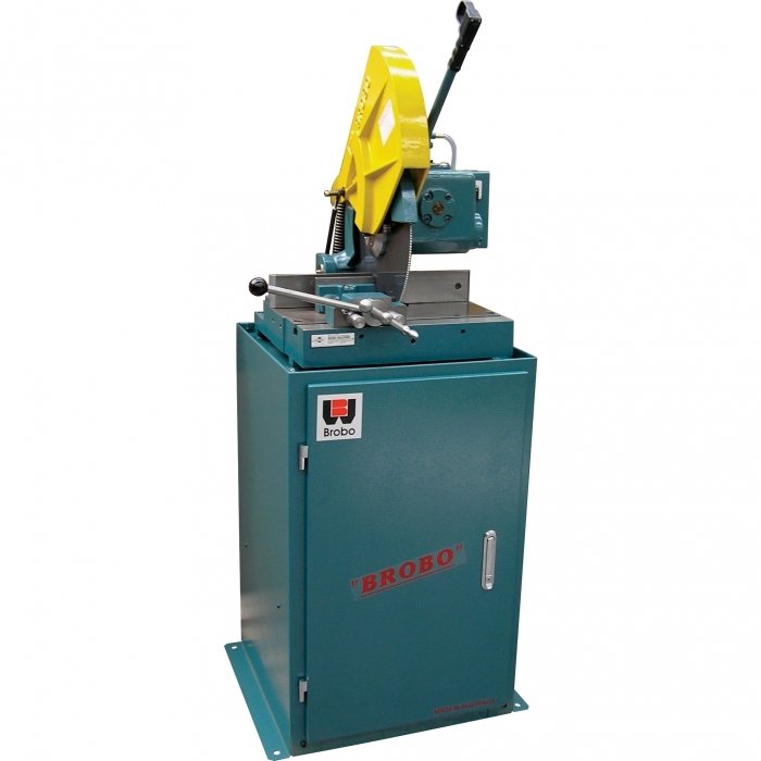 Brobo S400G Metal Cutting Cold Saws Single Phase, Single Speed (42 RPM) With Stand – Latest G Model