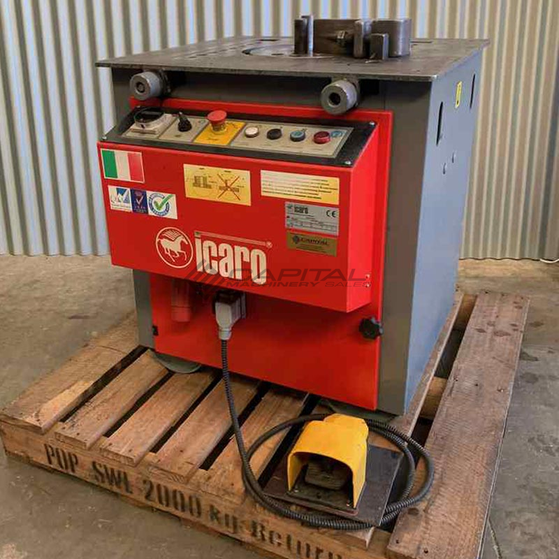 Used ICARO CP26/32 Combined Production Rebar Cutter And Bender Machine
