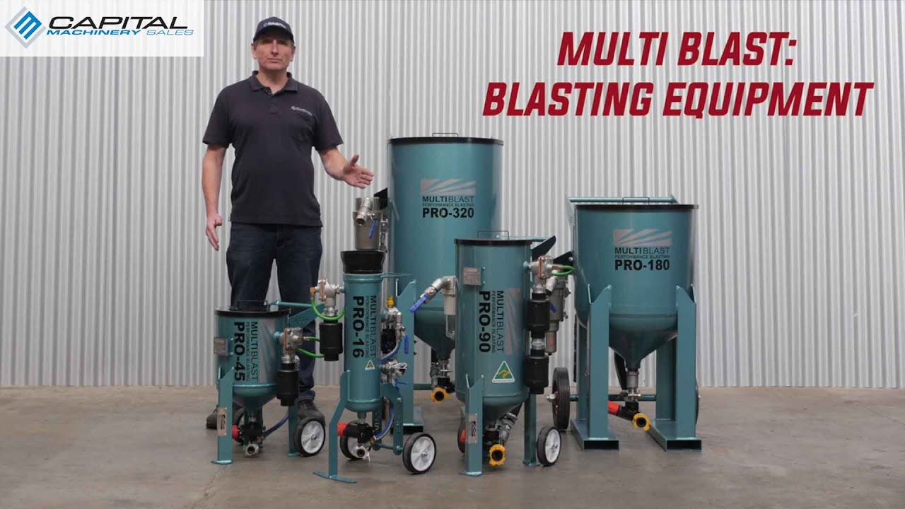 Multiblast Sand Blasting Pots And Blasting Equipment For Sale In Australian