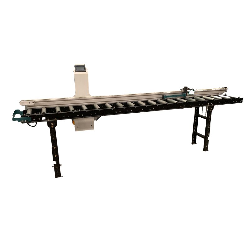 DC 300 NC Automatic Digital Material Length Stop With Conveyor and Stand