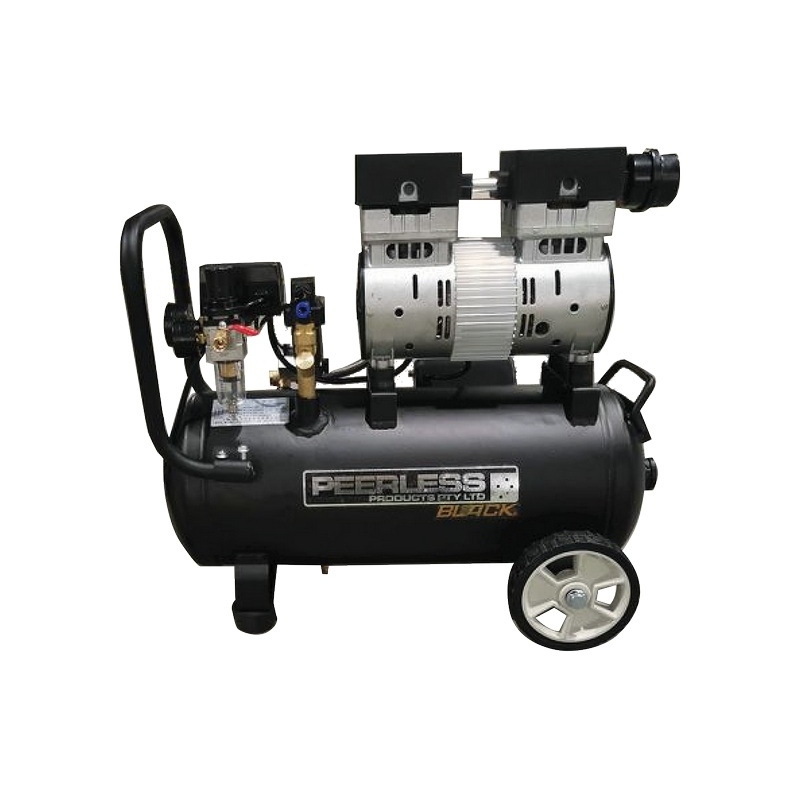 Peerless Black PB2000XL Oil-less Air Compressor – 2CFM / 65LPM 10AMP