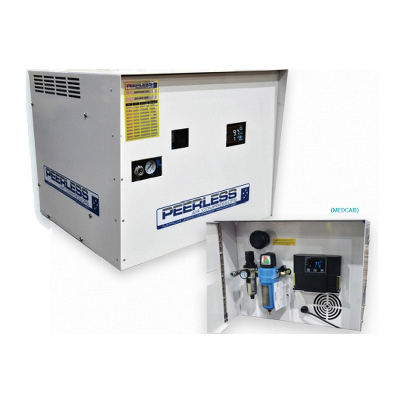 Peerless Medical Cabinet Air Compressor 2HP