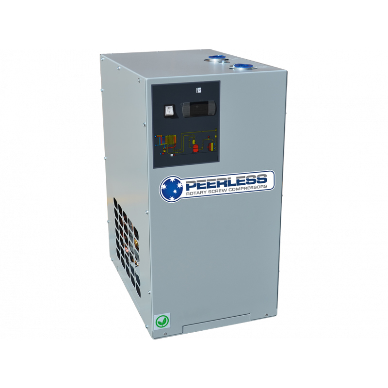 Peerless WB 15 Refrigeration Air Dryer High Pressure Rotary Screw Compressor – 78CFM / 2200LPM