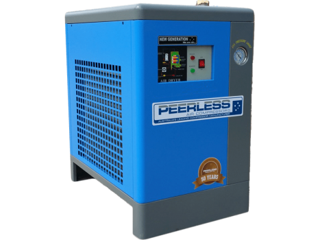 Peerless HQ15D HQ-Air 15 Refrigeration Air Dryer Rotary Screw Compressor – 71CFM / 2000LPM