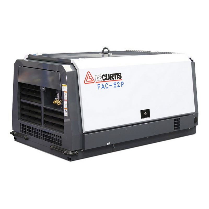 FS-Curtis FAC-52P WW Diesel Rotary Screw Air Compressors Box Type – 6.9 bar – 9 bar 185CFM / 5239LPM