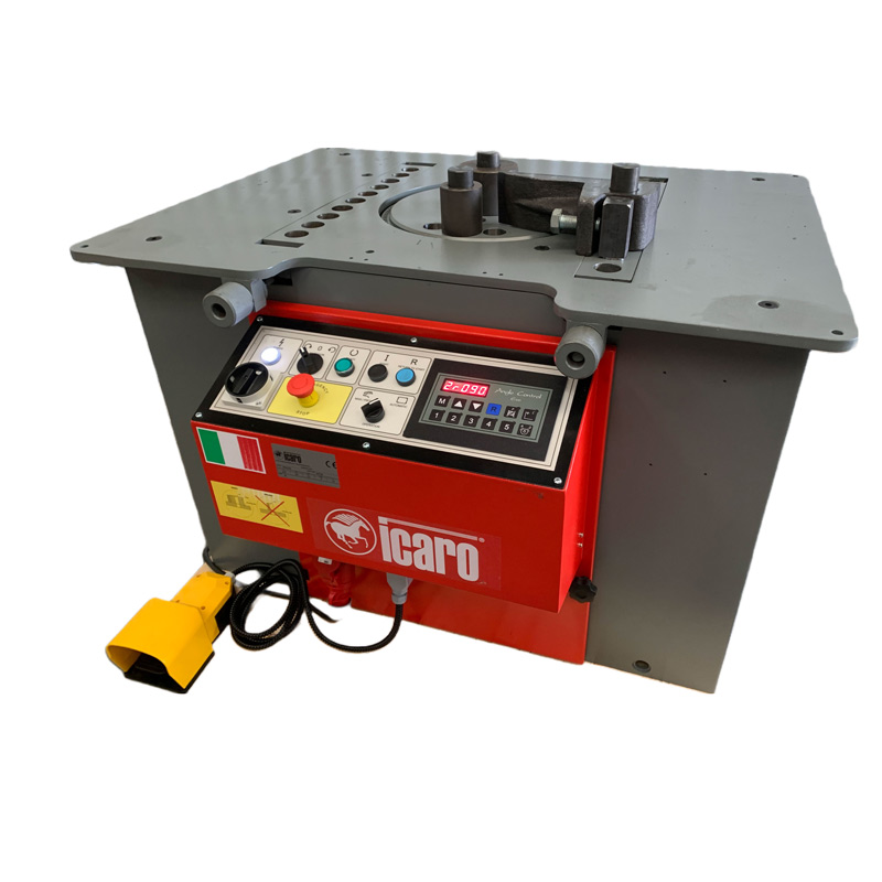 ICARO CP50/54 Combined Rebar Cutter And Bender with Digital Angle Controller