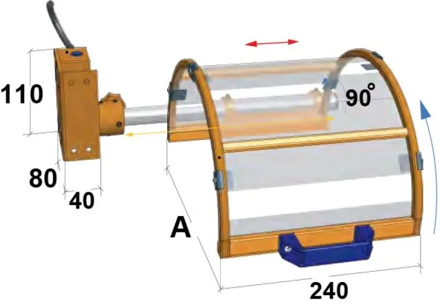 Goguard Tf350 X 180mm Chuck Shield 3 Diagram