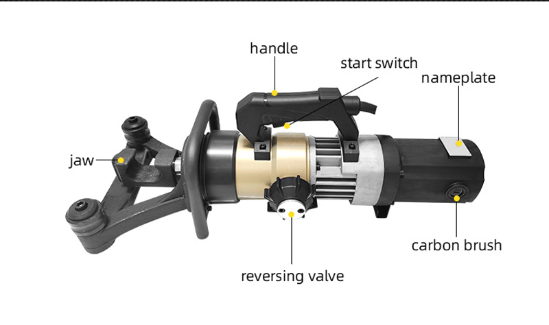 Portaforce Pf32sb Portable Rebar Bender Straightener Machine Description