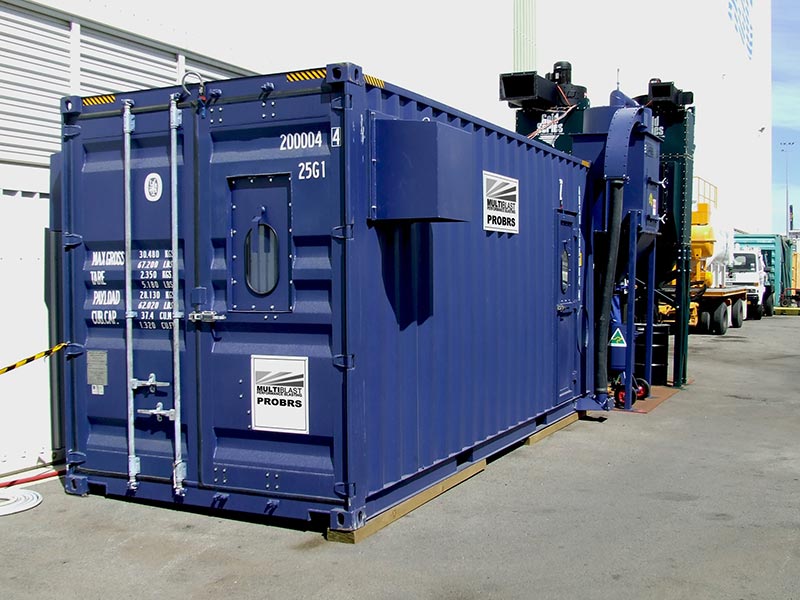 MultiBlast PROBRS12000 Blasting Room Container Blast System