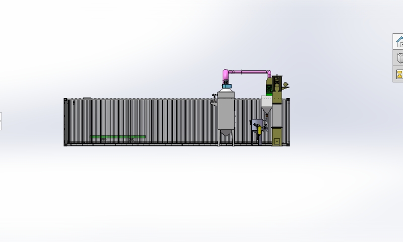 MultiBlast PROBRS12000 Blasting Room Container Blast System