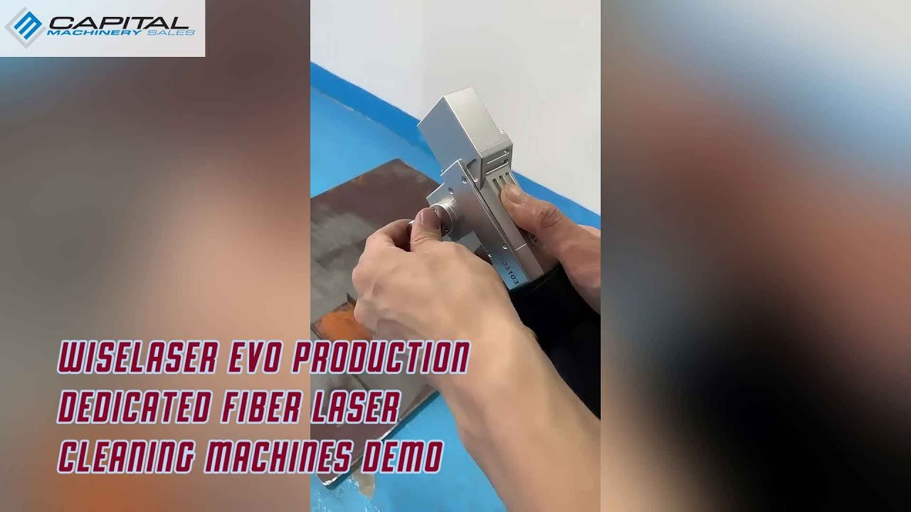V35vqfwom8o 2 Wiselaser Evo-2000c Handheld Fiber Laser Cleaning Machine – Water Cooled