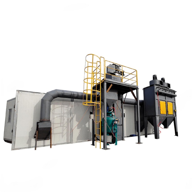 MultiBlast Recovery System & Dust Collector for Blasting Room (Single Screw Floor Recovery)