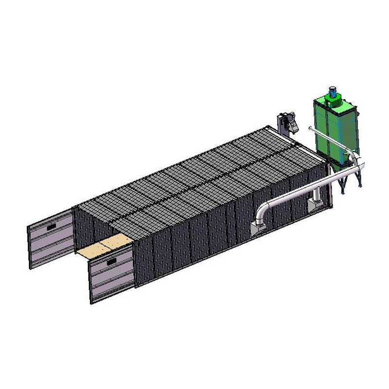 PROBRS12000 Sand Blasting Room Twin Diagram