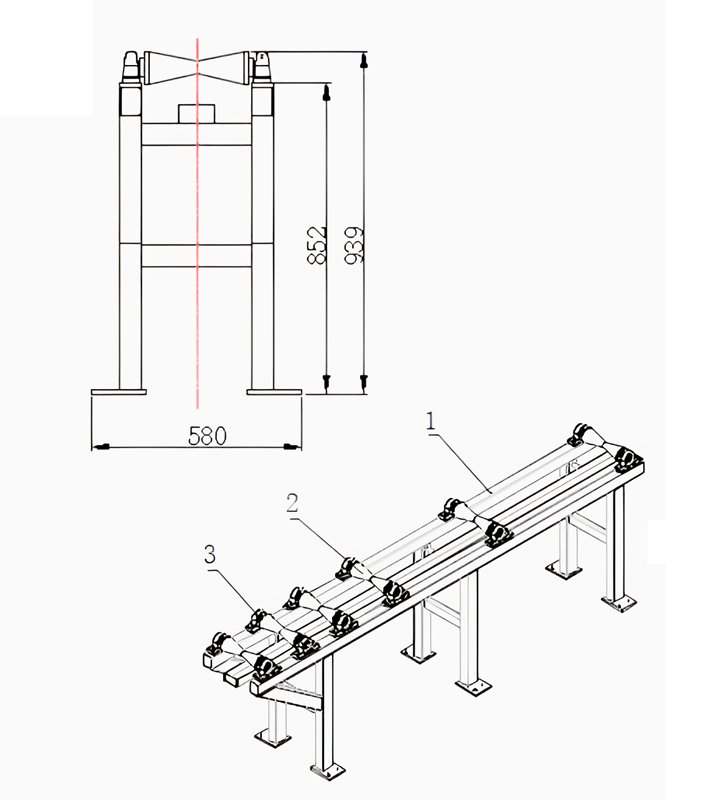 Smg Orbi Edge 426w Workshop Pipe Cutting And Beveling Machine Diagram