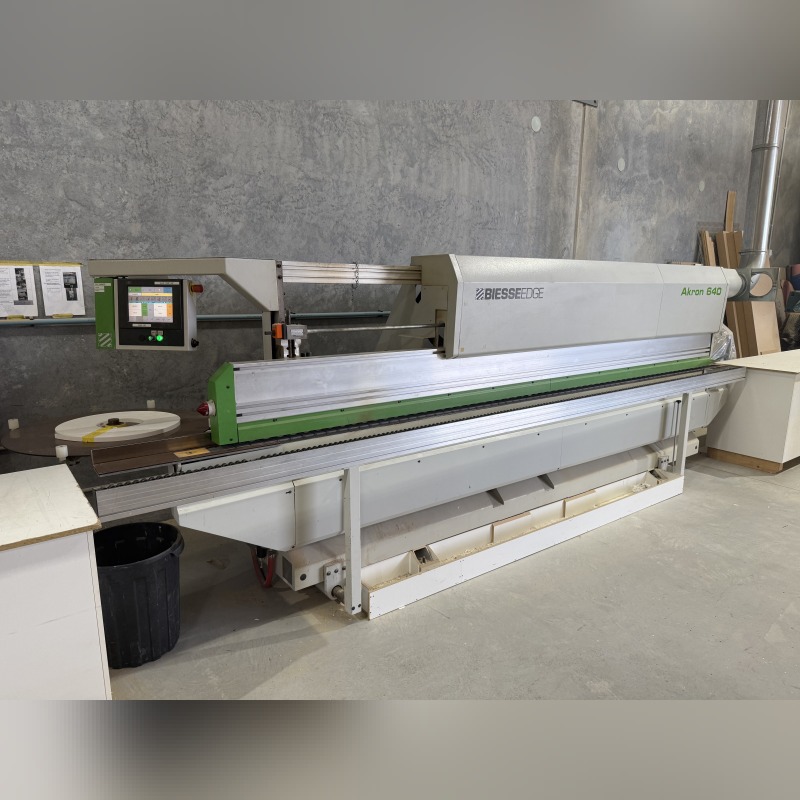 Used Biesse Akron 640 Hot Glue Melt Edgebander