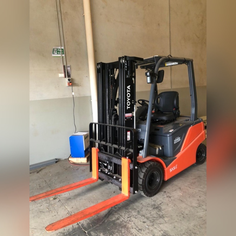 Used Toyota 8 Series 4 Wheel Electric Forklift CB 2.5t N Year 2022