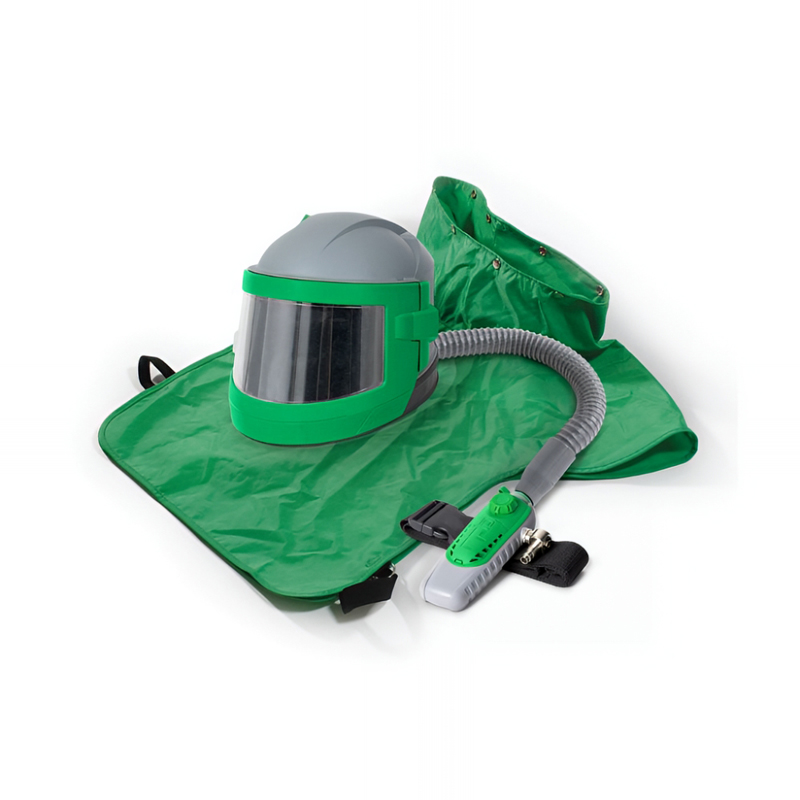 Nova 3® Respirator Abrasive SandBlasting Helmet with Nova C40 Climate Control