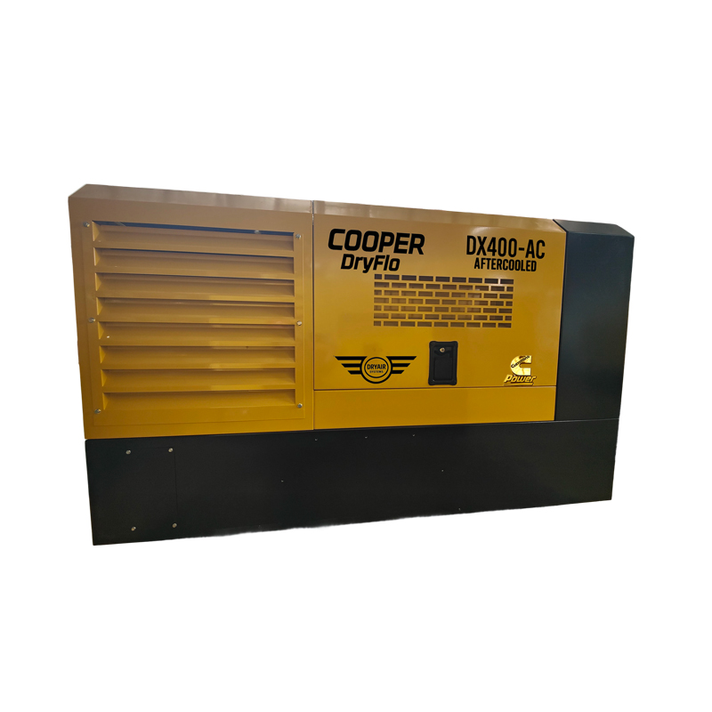 Cooper DryFlo DX400-AC – Diesel Rotary Screw Air Compressor with Aftercooler